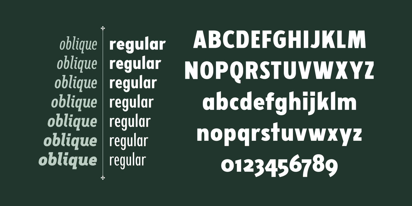 Пример шрифта Fellbaum Grotesk Roman Italic